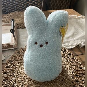PEEPS blue plush bunny
